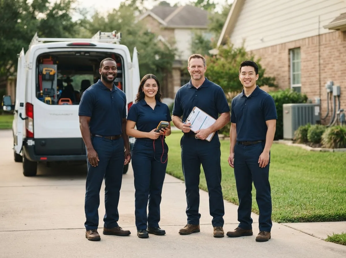 Certified HVAC technician near Schulenburg, TX